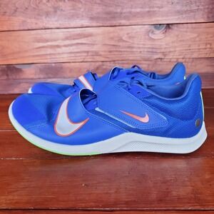 Nike‎ Zoom Rival Track Spikes Men 11 Blue Field & Field Jump DR2756-400 New